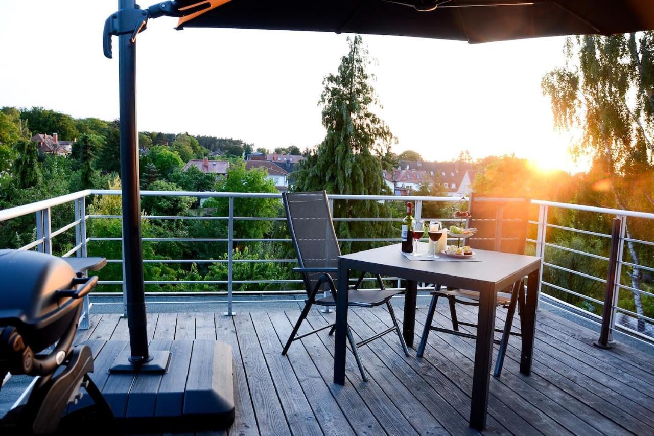 Weitblick-Loft Mit Terrasse Lejlighed Rostock Eksteriør billede